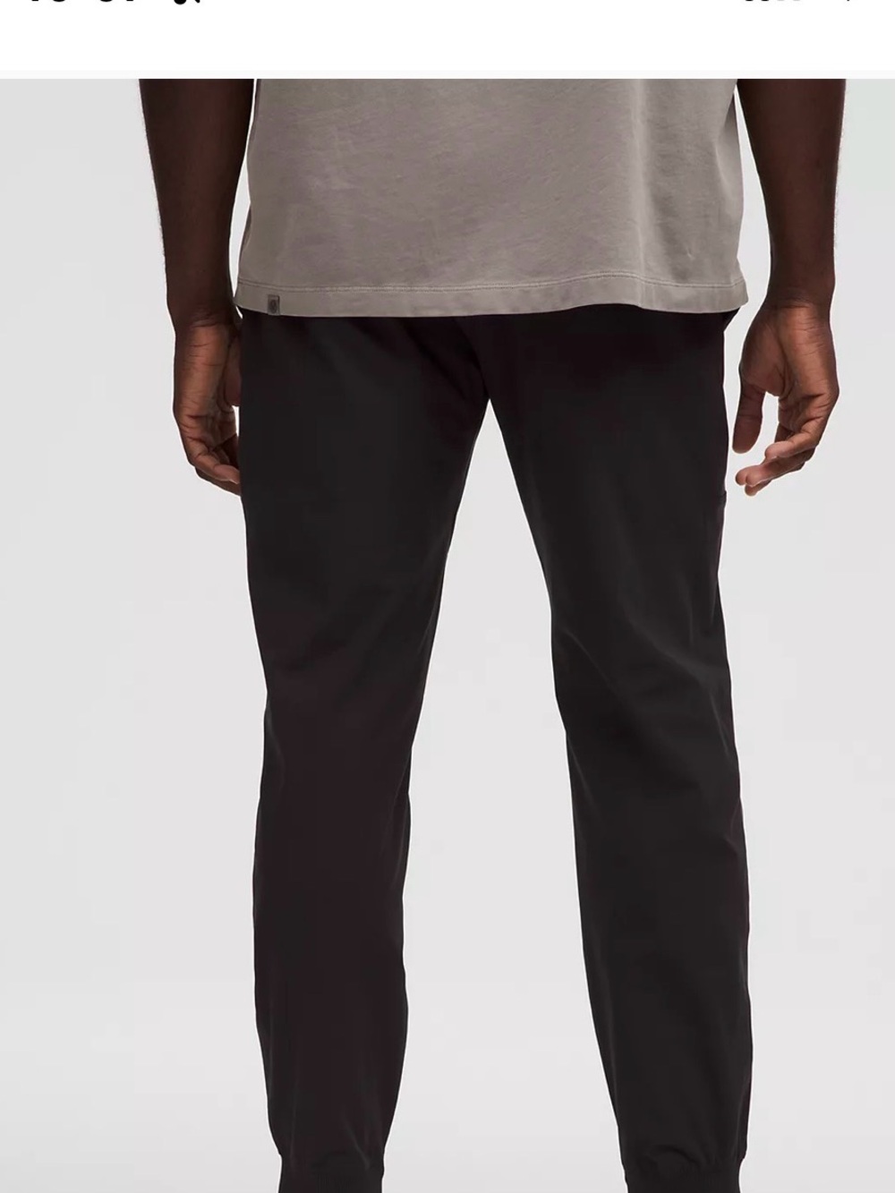 Lululemon Mens Black ABC Warpstreme Jogger Regular, XL - Picture 4 of 16